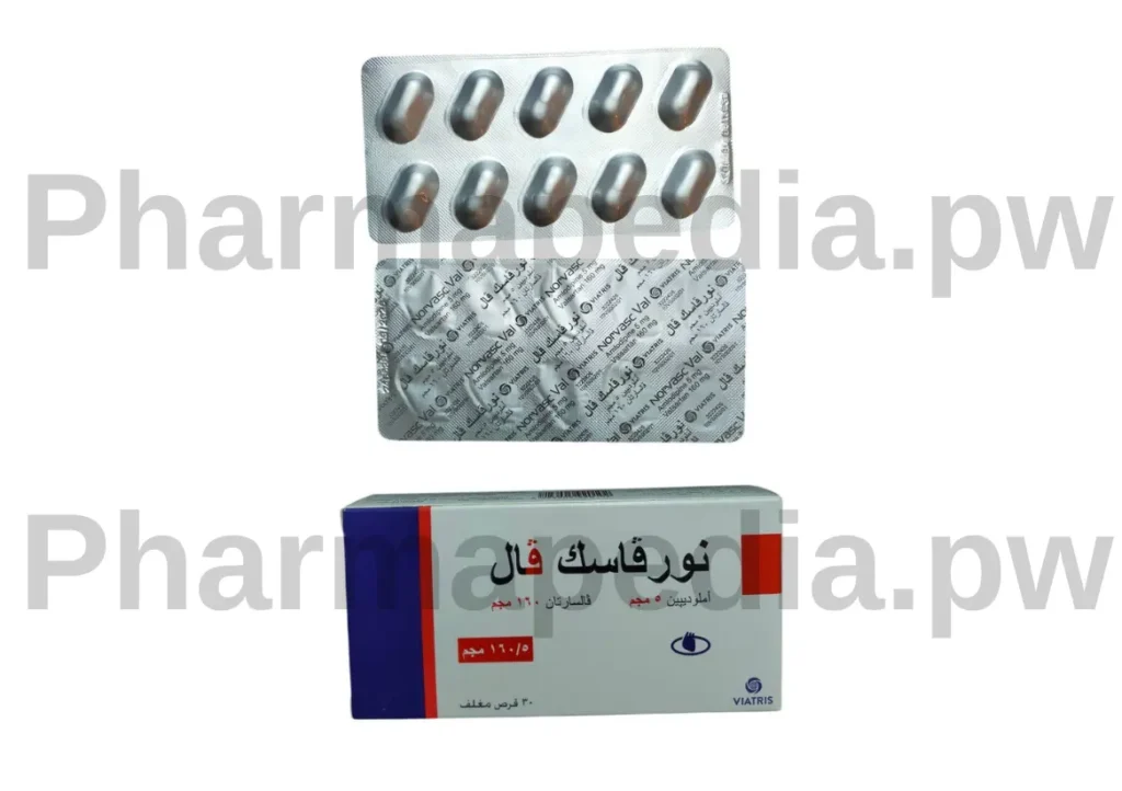 شريط نورفاسك فال 160/5 مجم
