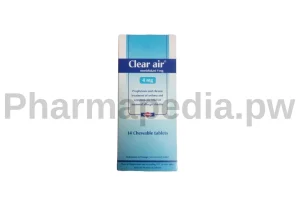 كلير اير اقراص للمضغ للأطفال 4 مجم او 5 مجم Clear air chewable tablets