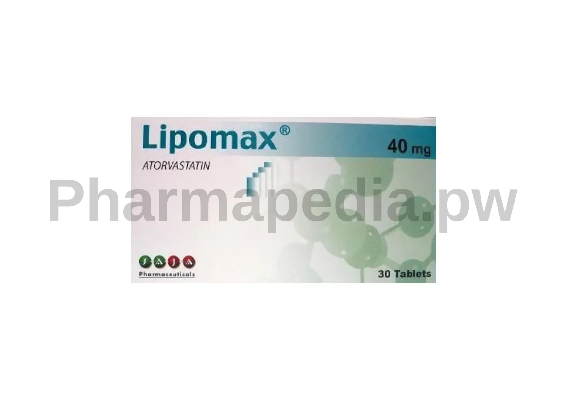 ليبوماكس اقراص 40 مجم Lipomax tab 40 mg