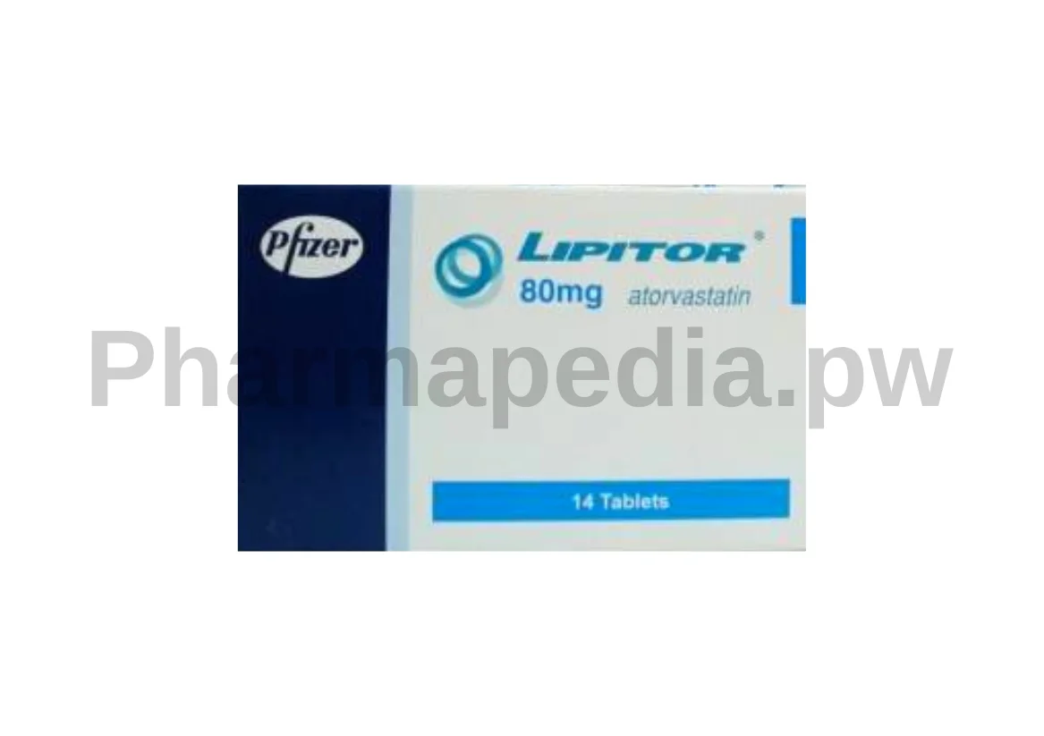 ليبيتور اقراص 80 مجم Lipitor tab 80 mg