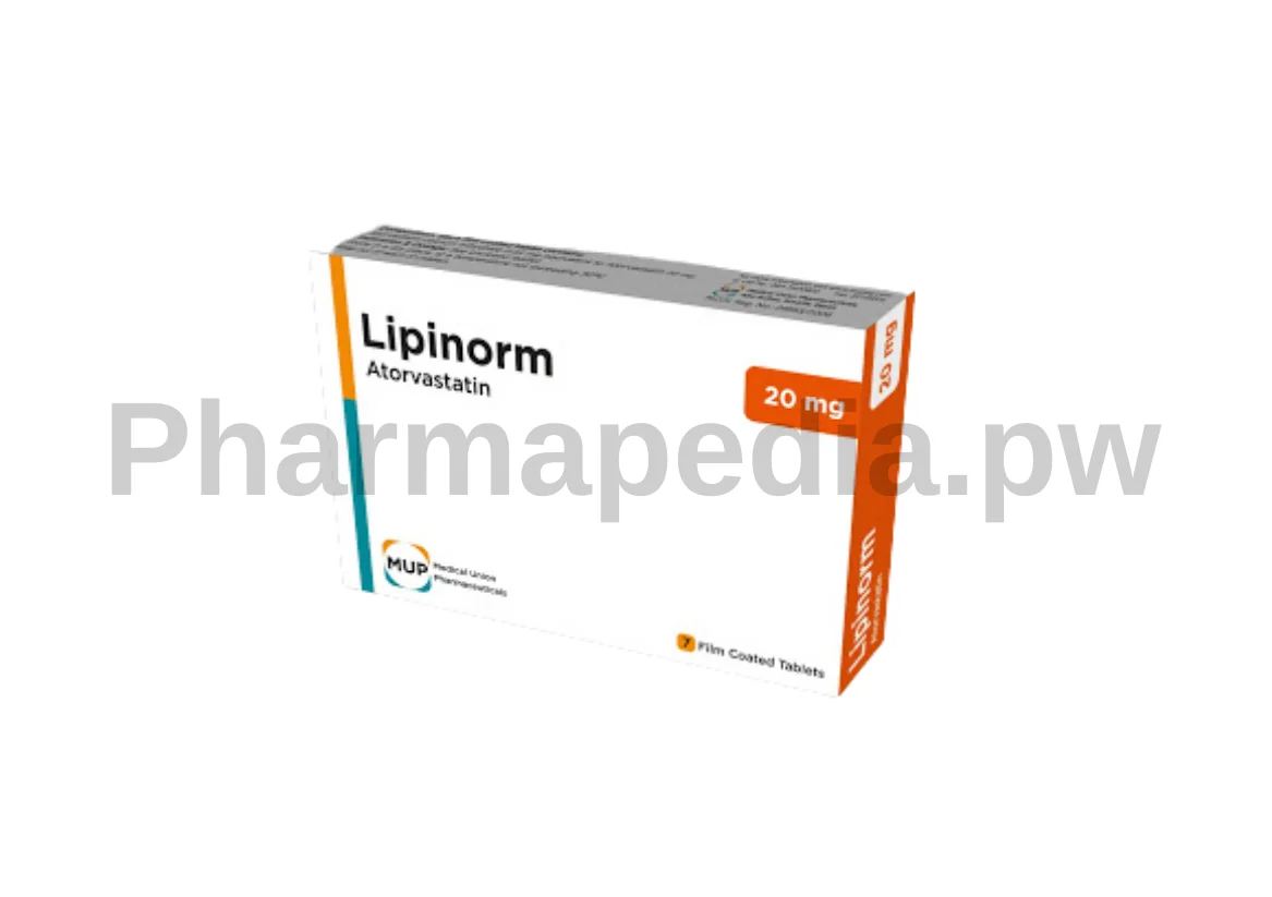 ليبينورم اقراص 20 مجم Lipinorm tablets 20 mg