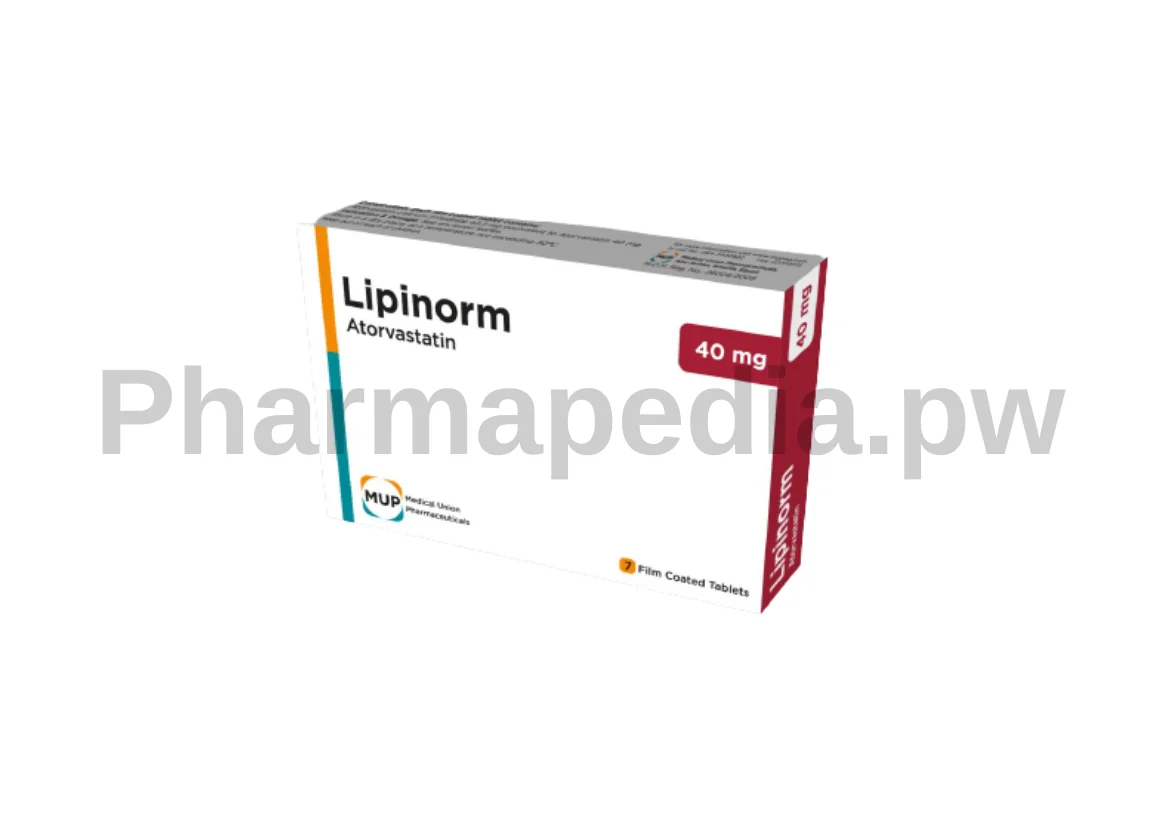 ليبينورم اقراص 40 مجم Lipinorm tablets 40 mg