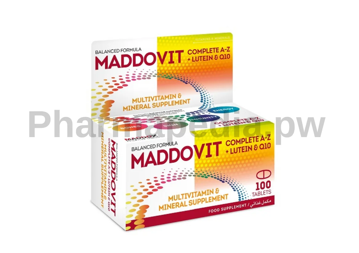 مادوفيت كومبليت Maddovit complete A-Z فيتامينات 100 قرص tab