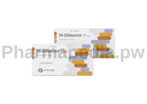 هاي جليتازون اقراص 15 او 30 مجم Hi-Glitazone tablets