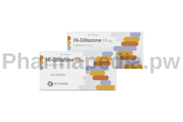 هاي جليتازون اقراص 15 او 30 مجم Hi-Glitazone tablets